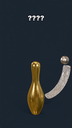 Metal Ball vs Pin With Fluid