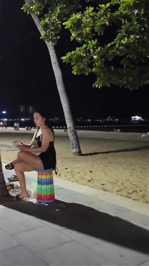 Thailand Pattaya beach road boom boom after 2 Am #thailand #bangkok #pattayanightlife #beach | Travel with me