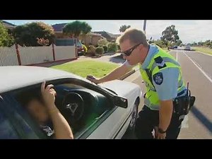 P Plater Does a Burnout Near Of POLICE Highway Patrol AU