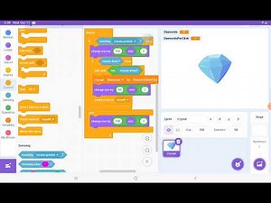 How to make a great Diamond clicker Game with scratch! [Tutorial]