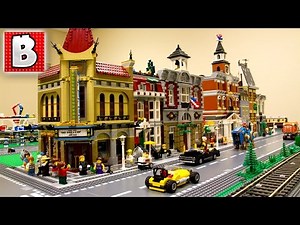 Lego City Update!!! 1st Modular Buildings Row Completed!-ish