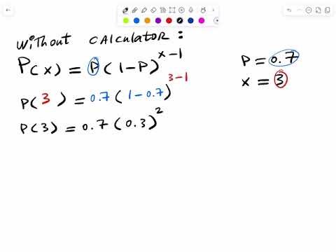 Geometric distribution