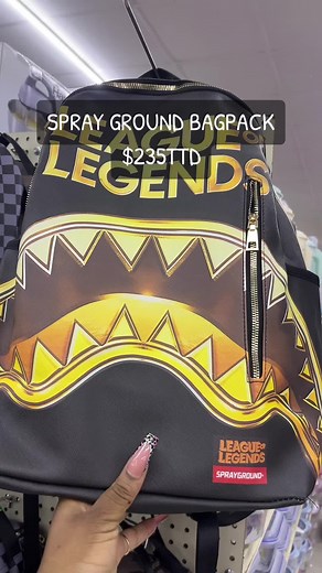 Affordable Sprayground Backpacks at Jun Lins Supermarket, Arouca!