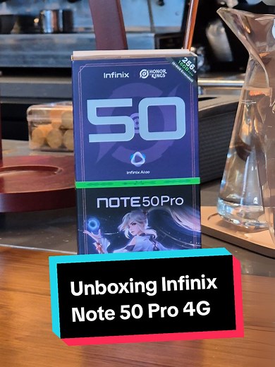 Unboxing Infinix Note 50 Pro 4G: Features and Specs