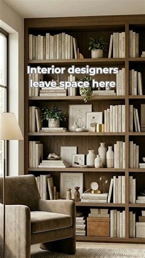 The Bookshelf “Curated Gap” Trick Designers Use