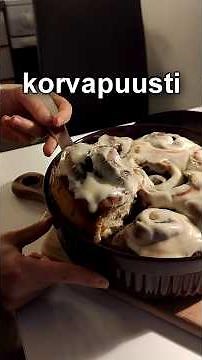 Tehdään American style korvapuustit