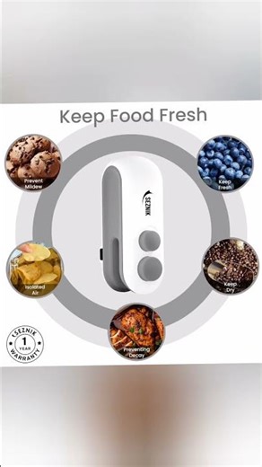 Seznik Mini Sealing Machine Review | Portable Food Packet Sealer India 2026 #shorts