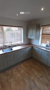 Mrs. Shaw from Blackpool is loving her new MLS Kitchen! Featuring the Cartmel range in sage green with oak effect laminate tops. 🌿✨ #DreamKitchen #HomeGoals #MLSKitchens #kitchendecor #homedecor #kitchentrends #kitchenisland #twotonekitchen #openplankitchen #kitchenstyling | MLS Kitchens