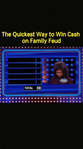 The fastest way to win big… or the fastest way to lose it all? 😂💰 Which answer would you choose? #FamilyFeud #SteveHarvey #FastMoney #GameShow #FamilyFeudFans