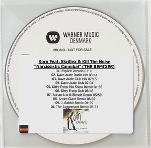 Korn Feat. Skrillex & Kill The Noise - Narcissistic Cannibal: The Remixes