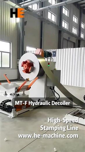 High-Speed Stamping Line for New Energy Motor Cores | HE-MACHINE