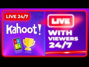 Kahoot Live Stream 24/7 | Viewers Can Join | Compete Against Others | Study Music And More!