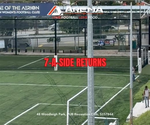 𝐏𝐋𝐀𝐘 𝐈𝐓. 𝐘𝐎𝐔’𝐋𝐋 𝐅𝐄𝐄𝐋 𝐈𝐓. ALL pitches are now OPEN for booking ⚽🔥 Kick-off your games with us at The Arena Woodleigh — ✔️ 5-a-side pitch ✔️ 7-a-side pitch ✔️ FIFA Quality Pro & FIFA Quality standard turf ✔️ Spacious changing rooms & easy access ✔️ Perfect for friendlies, training & corporate games ✔️ Free Parking 📍 The Arena 𝗪𝗼𝗼𝗱𝗹𝗲𝗶𝗴𝗵 48 Woodleigh Park S(357844) PUB Recreation Club 📍 The Arena 𝗦𝗵𝗲𝗹𝘁𝗼𝗻 1 Telok Blangah Rise S(098888) Shelton College 📅 Slots avai