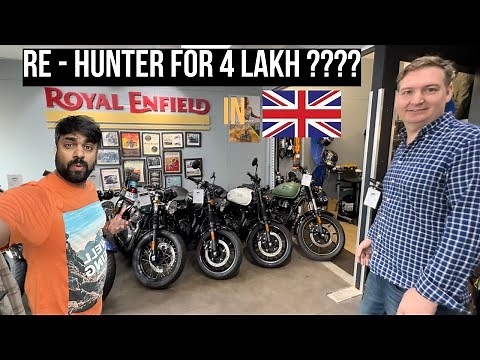 VISITING ROYAL ENFIELD STORE IN UK | FIRST TIME EXPERIENCE