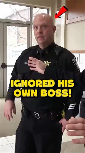 Cop Fired for Disrespecting His Own Boss!