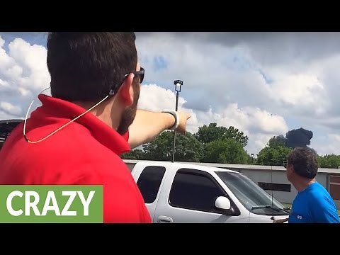 Eyewitness video shows Blue Angels crash in Tennessee