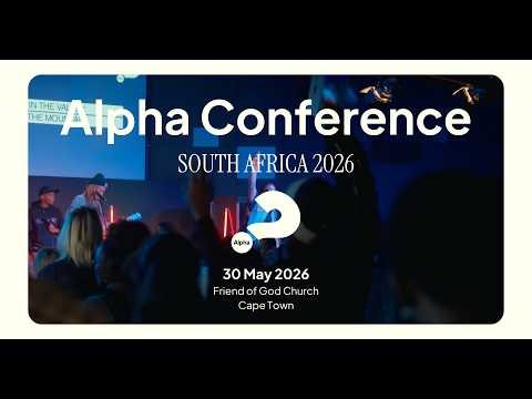 Alpha Conference South Africa 2026 - Conference Invite
