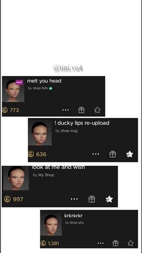 Best IMVU Heads You Need! 💖 #shorts #imvu