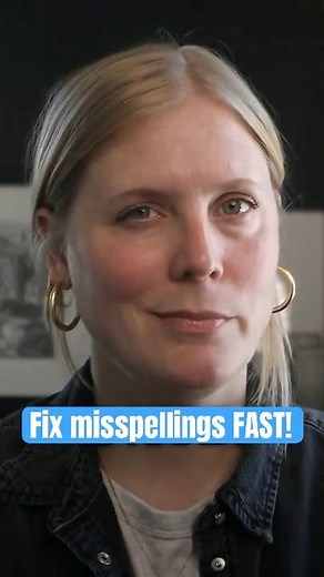 🪄 Instantly Fix Repetitive Misspellings in Descript #shorts #videoediting #ai