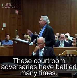 13K views · 44 reactions | Inside the courtroom, they’ve always been adversaries. Outside? Not so much. Tonight on Dateline at 9/8c, they’ll face again... | Dateline NBC | Facebook