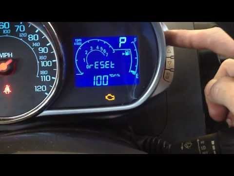 How to Reset the Oil Life on a Chevy Spark