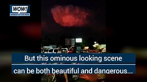 54K views · 80 reactions | Yep, you can definitely say this is a "wow" moment! Watch the full story of this eerie scene on Weird Earth, Sunday at 9/8c. | The Weather Channel Originals | Facebook
