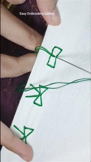 Easy Butterfly Stitch Embroidery Tutorial for Beginners | All Over Dress Butterfly Stitch Embroidery