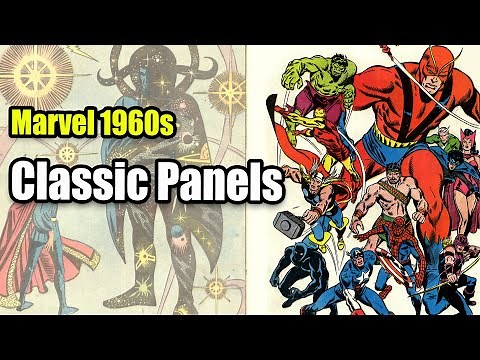 1960s Marvel Classic Panels | The Avengers, Daredevil, Thor and Others