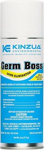 Kinzua Environmental Germ Boss Odor Eliminator Fogger, Fast-Acting Mold Bomb, Fresh Scent, 6 oz, Covers 1,000 Cu Ft