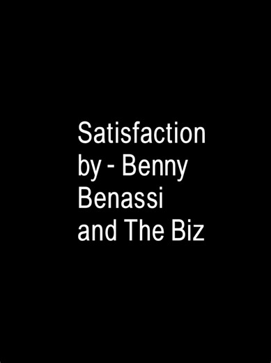 Satisfaction by Benny Benassi: Complete Lyrics