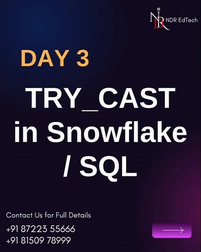 Avoid Query Failure in Snowflake One invalid value can break your entire query.