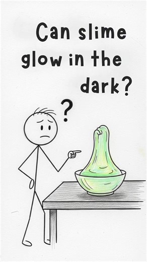 DIY Glowing Slime Experiment!