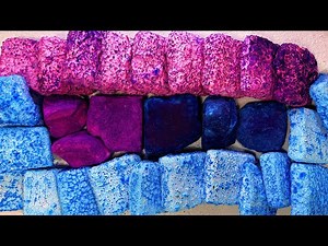 Melting Jumbo Chunks + Soft Blocks 😲#breastcancer and #domesticviolenceawareness ‪@Thechalktwin‬