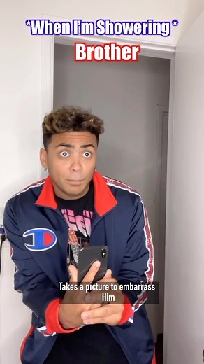 Mark Adams on Instagram: "When your family walks in while you’re showering…😭💀 #comedy #viral"