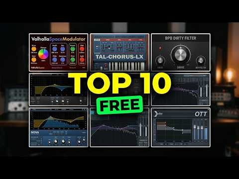 10 Must-Have Free VST Effects (Valhalla, Ozone & More)