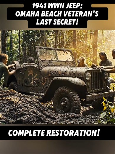 Restoring a Bullet-Scarred 1941 WWII Jeep: Omaha Beach Veteran's Last Secret! #restoration #asmrrestoration #carrestorations #carrepair #abandoned