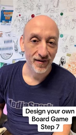 Design your own board game - Step 7 - with the Game Maker Kit by GoVenture Play and learn at home and school. Discover our educational board games, card games, tabletop games, and online games at https://GoVentureGames.com #GoVenture