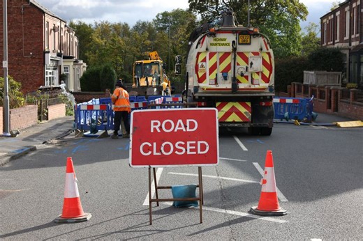 Burst water main forces Gateshead road closure for emergency repairs
