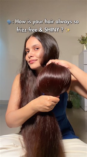 DIY Frizz Fix Spray at Home #hair #shinyhair #shorts