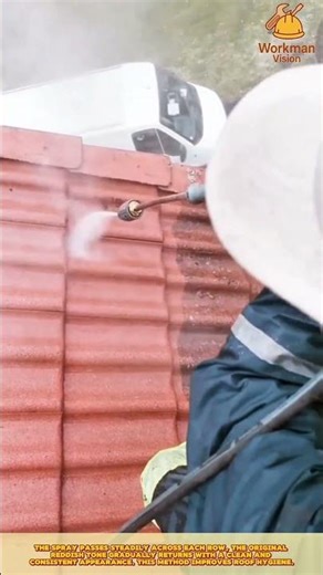 Restoring Clay Roof Tiles Using High Pressure Cleaning for Uniform Surface Finish