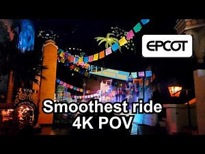 The Gran Fiesta Tour in Stunning 4K | The Three Caballeros ride POV at EPCOT! | Walt Disney World