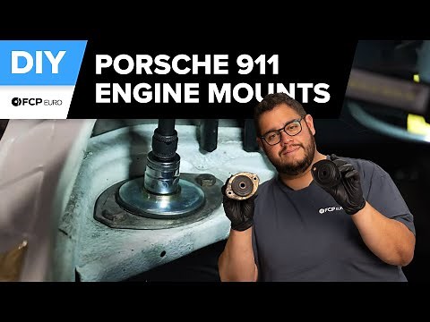 Porsche 911 Engine Mount Replacement DIY (1965-1989 Porsche 911SC, 3.2 Carrera, Vintage Air-cooled)