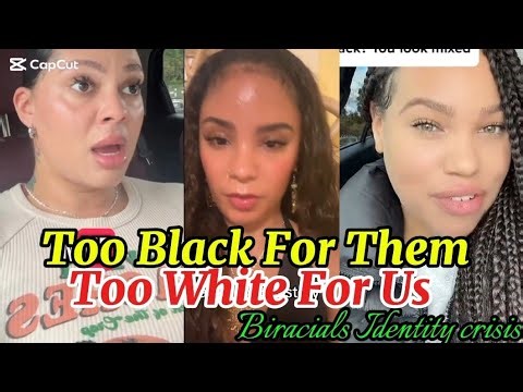 The Pain Of Being BIRACIAL In A Divided World 👉 Are They BLACK 🖤 or WHITE 🤍