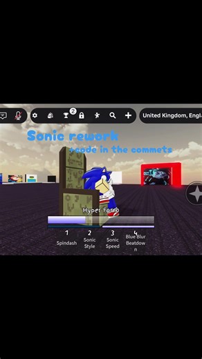 Sonic Rework in Roblox: New Features and Speed Mechanics