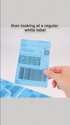 How to make your labels eye catching 👀 (custom colored roll labels)