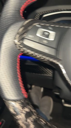 Final product full carbon fiber interior trim❤️. BANWYDT??💨 #vw #fyp #jetta #gti #carbonfiber