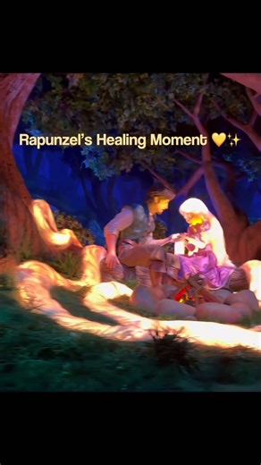 Rapunzel Heals Flynn ✨ Tangled Scene at Tokyo DisneySea