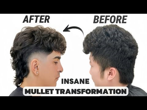 💈Barber | How to Cut a Clean White Mullet with Clippers (Beginner to Pro Guide)