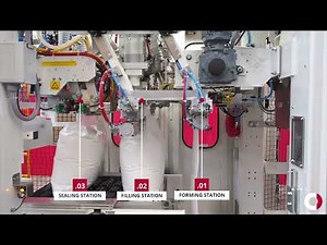 Complete Bagging and Palletising Line for Plastic Granules | Form, Fill, Seal FFS-E