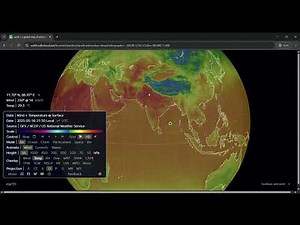 Earth Nullschool: See the Winds Flow